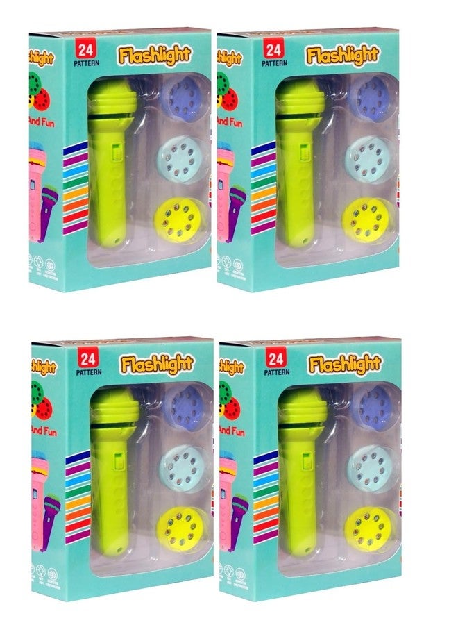 Braintastic مصباح يدوي مزود بجهاز عرض Braintastic مع 24 صورة مختلفة و3 أقراص عرض، ضوء تعليمي ممتع قبل النوم للأطفال، (PO4) - Image 1